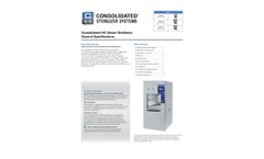 Consolidated HC Steam Sterilizers - General Specifications