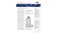 A&D - Multi-Component Gas Analyzer- Brochure