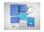 C&P - Model TA021-4J - SMS Nonwoven Disposable Dental Oral Surgical Drape Pack