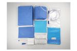 C&P - Model TA021-4J - SMS Nonwoven Disposable Dental Oral Surgical Drape Pack