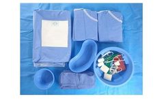 C&P - Model TTA001 - Medical Supplies Sterile Surgical Angio Operation Drape Pack