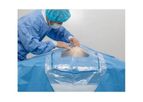 C&P - Model ITLD89003 - CE ISO Standard Disposable Neuro Cranial Surgery Drape Pack