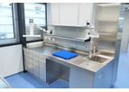 Gasser Apparatebau - Sample Preparation Station with Service Cell at the Back
