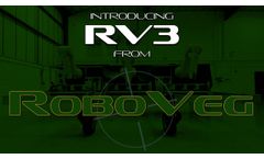 RoboVeg RV3 Harvester Field Run - Video