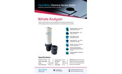 ClearWater - Nitrate + Nitrite Sensor Brochure