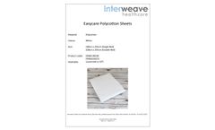 Interweave - Model ST000 - Polycotton Easycare Flat Sheet Datasheet