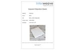 Interweave - Model ST400-90190 - Polycotton Easycare Fitted Sheet Datasheet