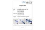 Interweave - Model TW202-48100---WHTC33 - Hospital Hand Towel Datasheet