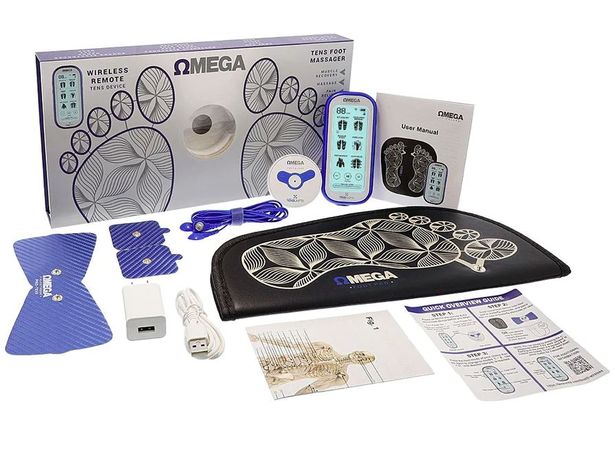 Omega TENS Units Wireless TENS Foot Stimulator With