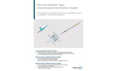 Niti-S Hot SPAXUS Stent & Electrocautery Stent Delivery System - Video