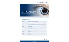 CAPSULBlue - Intraocular Dye for Cataract Surgery - Brochure
