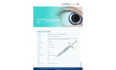 CAPSULGel - 2.0% Hydroxypropylmethylcellulose (HPMC)  - Brochure