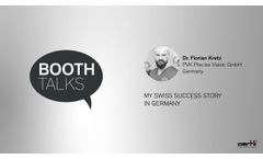 Booth Talk: My Swiss Success Story in Germany | Dr. Florian Kretz | ESCRS 2021 - Video