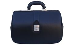 R.A. Bock-Medical - Small Fine Leather Black Doctor Bag