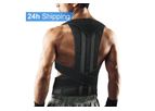 Protege Medical - Adjustable Posture Corrector Back Support Shoulder Lumbar Brace Support Corset Back Belt