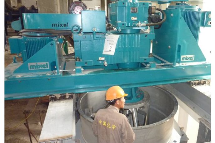 MIXEL CONTRAMIX Industrial Agitator With Counter-Rotating Twin Movement