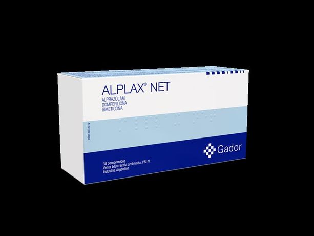 Alplax Net - Alprazolam 0.25 Mg + Domperidone 10 Mg + Simethicone 40 Mg