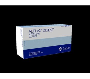 Alplax Digest - Alprazolam 0,25 Mg + Sulpiride 50 Mg