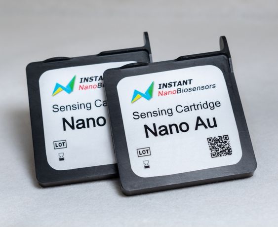 Instant NanoBiosensors - Model NanoAu-MM - Sensor Chip