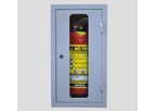 NoFire - Fire Extinguisher Cabinet (Grey)