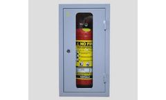 NoFire - Fire Extinguisher Cabinet (Grey)
