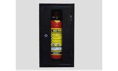 NoFire - Fire Extinguisher Cabinet (Black)