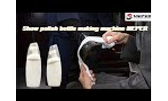 Show polish bottle making blow molding machine Meper - Video