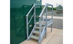 Capital-Fiber - GRP Platform Ladder Stairs