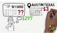 What Is The Cost To Rent A 10 Yard Dumpster | Dumposaurus - Video