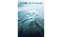 Bio Reme - Bioculture for Pharma - Brochure