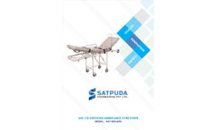 Satpuda - Model AST - BOLERO - AIS-125 Certified Ambulance Stretcher Brochure