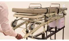 AIS-125 certified Auto loading ambulance stretcher (Model: AST-Bolero) - Video