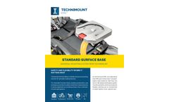 Technimount - Standard Surface Base Mounting System Datasheet