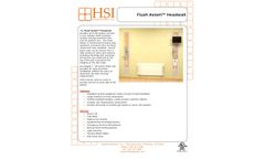 HSI - Model Flush Axiom - Vertical Headwall Datasheet