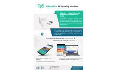 HibouAir - Indoor Air Quality Monitoring Desktop Solution (BLE) Brochure