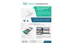HibouAir - Indoor Air Quality Monitoring Cloud Solution CO2 Lite (wifi, BLE) Brochure