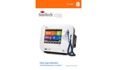 SunTech - Model CT50 - Continuous Vital Signs Monitor Brochure