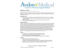 Avalon Medical - Model PoliPhase Sealant - Fully Resorbable Medical Sealant - Brochure