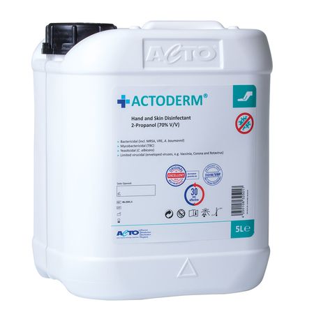 Model Actoderm - Hand and Skin Antiseptic with 2-Propanol 70 % (V/V)