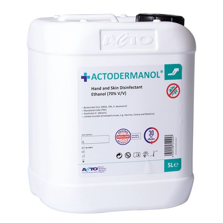 Model Actodermanol - Hand and Skin Antiseptic with Ethanol 70 % (V/V)