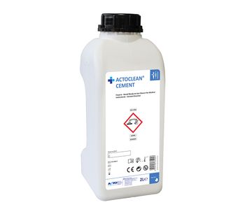 Model Actoclean Cement - Enzyme-Based Ready-to-Use Cleaner for Medical Instruments – Cement Solvent