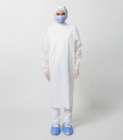 Bioblocked - Model M-IG 0040 - Non-Sterile Isolation Gown - AAMI Level 2