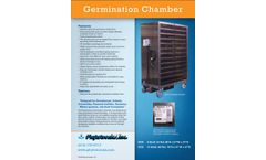 Phytotronics - Germination Chamber - Brochure