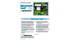 Phytotronics - Electronic Leaf - Brochure