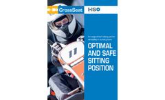 HSO - Model CrossSeat - Optimal and Safe Sitting Position Bed Chair Datasheet
