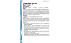 BioGnost - Model F10 - 10% Formaldehyde - IFU