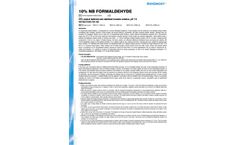 BioGnost - Model FNB10 - 10% NB Formaldehyde - IFU