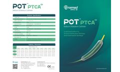 BrosMed - Model POT - PTCA Non-Compliant Balloon Dilatation Catheter Brochure