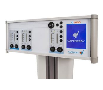 Capenergy - Model C300 - Phlebology & Aesthetic Medicine. Manual or Automatic Tecartherapy Medical Device