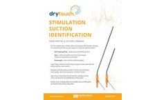 NMP DryTouch - Model IONM - Surgical Suction Probe and EMG Stimulation Device - Brochure